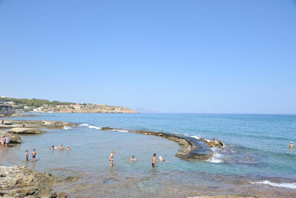 Apartment Froso On The Beach Rethymno Exterior foto